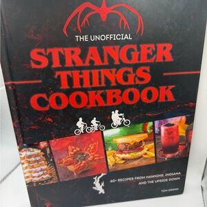 The Unofficial Stranger Things Cookbook by Tom Grimm (Hardcover, 2022)
